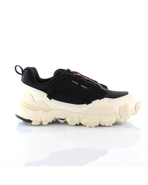 Puma Trailfox Overland Black White Low Lace Up Mens Entrenadores 369824 01