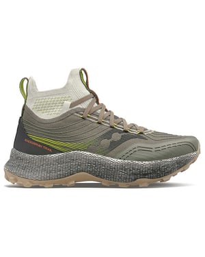 Saucony Endorphin Trial Mid Runshield Hombre Verde Entrenadores