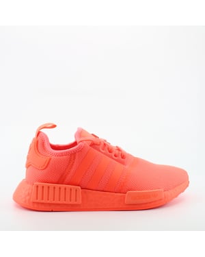 Adidas nmd r1 entrenadores de naranja para mujeres