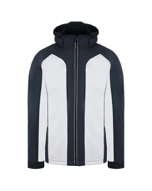 Dickies Flex Mens White/Grey Softshell Chaqueta