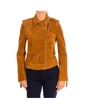 Chaqueta de cuero manga larga 9066