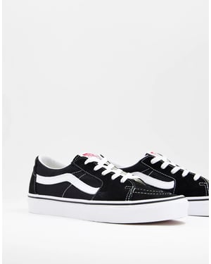Zapatillas Vans Sk8-Low para mujer en negro