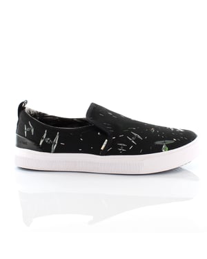Toms X Star Wars TRVL Lite Black Space Impresión Slip on Entrenadores - Mujeres