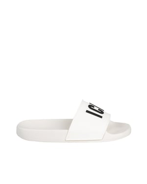 Ice Play Chancletas del hombre Blanco