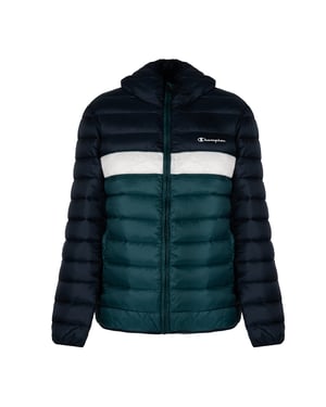 Champion Chaqueta del hombre verde, azul oscuro