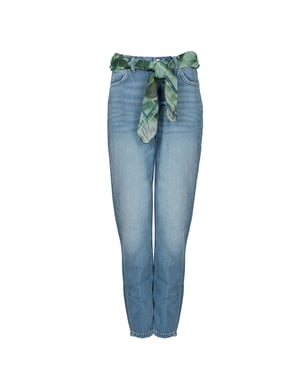Guess Vaqueros Mom Fit de mujer azul