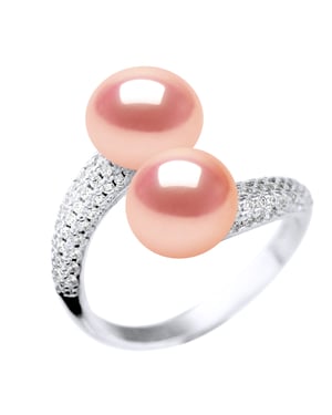 Llamarte a ti y a mí 2 cuentas de agua 9-10 mm joyas de oro amarillo dulce 925