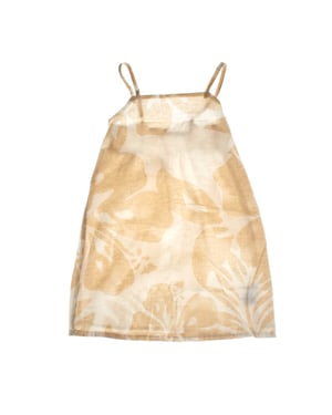 Vestido de lino 664476  niñas