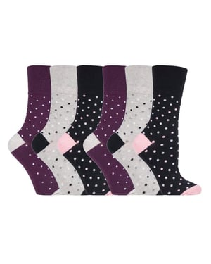 Gentle Grip - 6 Pares Calcetines No Elásticos Gentle Grip - GG133