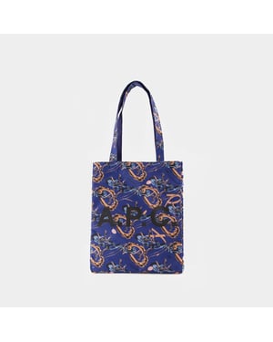 Bolsa de la compra reversible Lou - A.P.C. - Sintético - Azul