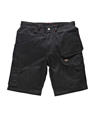Dickies Hombre Redhawk Pro Ropa de Trabajo Cortos Negros WD802B