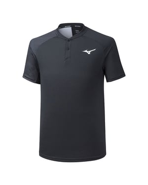 Polo Mizuno Shadow Hombre Negro