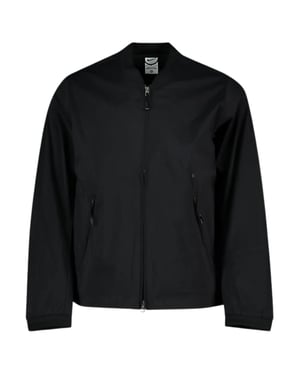 Chaqueta de entrenamiento negra lisa de Nike
