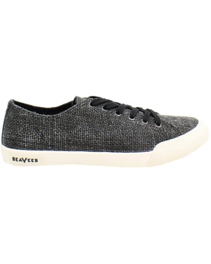 Seavees Monterey Raffia Zapatillas de Mujer en Negro