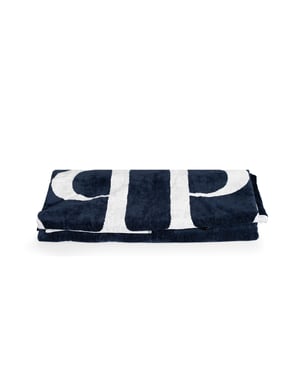Philipp Plein Toalla Beach Towel de mujer negro