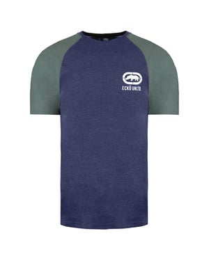 Ecko Unltd. Camiseta de marl marina para hombres de sombra