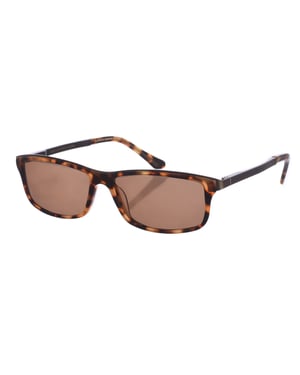 Gafas de sol de acetato y metal con forma rectangular Z430 hombre