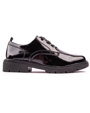Jana Patent Derby Zapatos