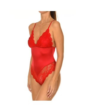 Body de Tirantes con Encaje
