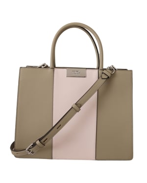 Bolso de Hombro de Mujer Karl Lagerfeld en Poliéster Verde Salvia