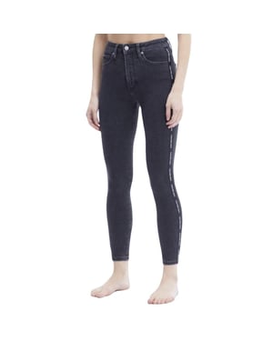 Vaqueros super ajustados de tiro alto hasta los tobillos para mujer de Calvin Klein