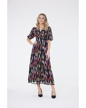 Maxivestido Yasmine Paintstroke