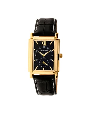 Reloj automático Heritor Frederick con correa de cuero
