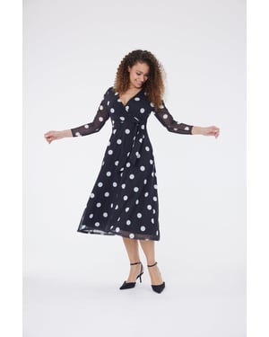 Vestido de lunares Rebecca