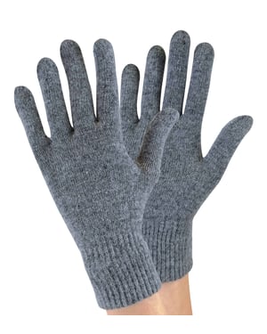 Guantes térmicos de lana de punto para mujer / mujer para tiempo frío