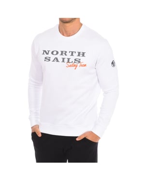 Sudadera de manga larga y cuello redondo 9022970 hombre