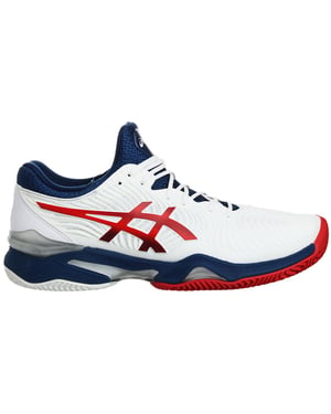Zapatillas de tenis Asics Court FF 2 Clay para hombre en blanco