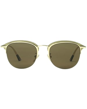 Police SPL784M 0300 Gafas de sol doradas