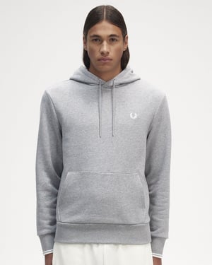 Sudadera con capucha de hombre Fred Perry con ribete