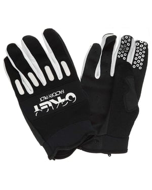 Oakley Factory Cycling Sports Black White Mens Guantes 94048 001
