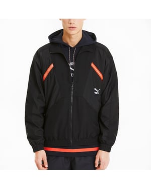 Chaqueta deportiva Puma TFS Tailored For Sport para hombre, color negro, 596464 01