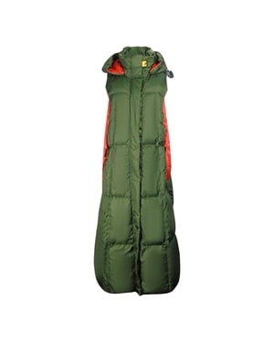 Parajumpers Chaqueta De Plumas Chaleco Largo Con Capucha Lory Verde