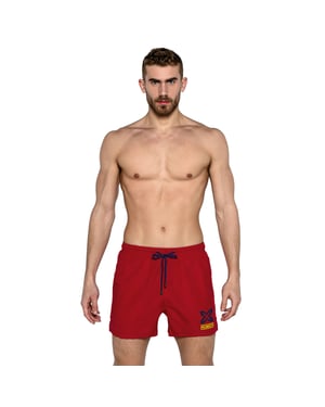 Bañador Corto con forro interior de rejilla MUHARBOURRED01 hombre