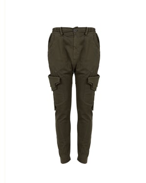 La Haine Inside Us Pantalones Cargo del hombre verde