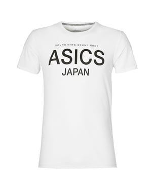 Camiseta White White Camiseta para hombres de ASICS
