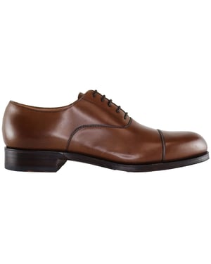Zapatos Hackett Plain Top Hombre Marrón