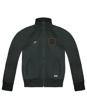 Nike Knvb Chaqueta de pista Zip Up Black Womens Football Track Top 531357 010