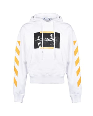 Hombre Hoodie OMBB037F21FLE011 0184 Capucha