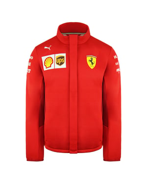 Puma Scuderia Ferrari Camina de manga larga con cremallera Red Softshell Jacket 763021 02