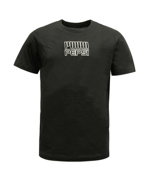 Puma Pepsi X Mens Tee Top Camiseta negra 579265 03 A78E