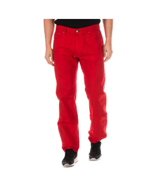 Pantalon Largo bajos con corte recto BGH0182 hombre