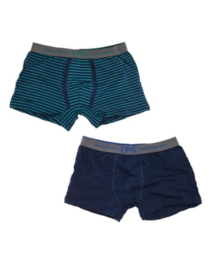Pack-2 Boxers de tejido transpirable y frontal anatómico LP1017 niño