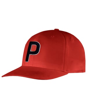 PUMA P110 Tapa de golf de hombre caliente de coral caliente ajustable 022537 29
