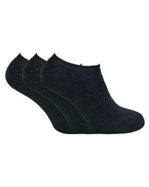 3 Pares Calcetines Tobilleros Térmicos Acolchados para Hombre