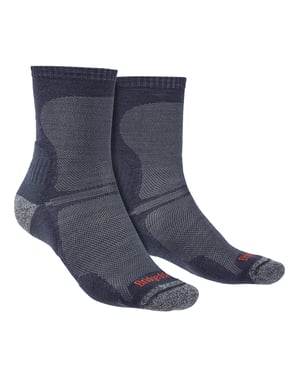 Bridgedale - Calcetines de lana merino ultraligeros para hombre - Azul marino