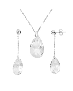 Diadema - Set Forever Swarovski - Collar, Pendientes - Colección de joyas de amor